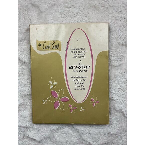 Vintage Carol Brent Honey Beige‎ Pantyhose Women's 10 1/2 Medium 3 Pair - Picture 1 of 10